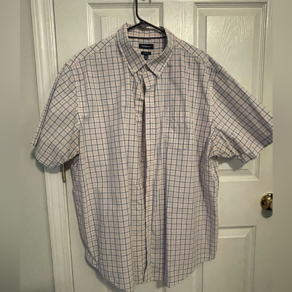 CROFT&BARROW Men’s short sleeve button down